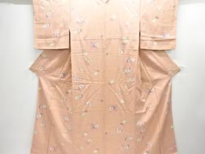 未使用品　桜模様小紋着物